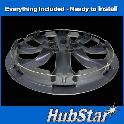 بديل لـ Toyota Corolla 2014 ، 2015 ، 2016 Hubcap ، غطاء عجلة فضية 16 بوصة متين بجودة 16 بوصة (4 قطع) in Kuwait