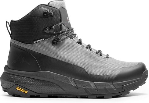 Nortiv 8 Men's Mid's Mid Waterproof Boots Outdoor Lightweight Breatable Camping Mountaining Shoes Hydrotrek in Kuwait