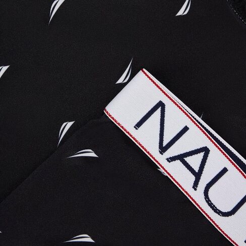 Nautica Men's 4 Pack Micro Boxer Briefs, Peacoat/Lead/Sail-Aero Blue White/Sail-Peacoat White in Saudi Arabia