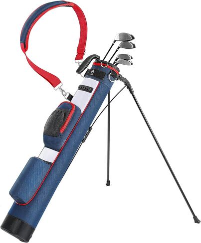 Golf Lightweight Stand Bag, Portable Golf Carry Bag with Insulated Cooler Pocket, Easy to Carry and Ideal for Driving Range, Pitch n Putt, Par 3, Executive Courses in Kuwait