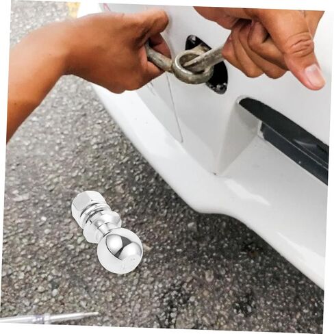 Garneck Trailer Hitch Ball Durable Metal Tow Ball for and Boat Towing Needs Easy Installation Compatible with Standard Hitch Receivers Secure Connection for Heavy Loads in Saudi Arabia