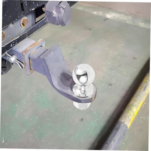Garneck Trailer Hitch Ball Durable Metal Tow Ball for and Boat Towing Needs Easy Installation Compatible with Standard Hitch Receivers Secure Connection for Heavy Loads in Saudi Arabia