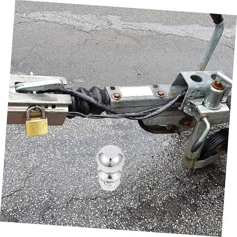Garneck Trailer Hitch Ball Durable Metal Tow Ball for and Boat Towing Needs Easy Installation Compatible with Standard Hitch Receivers Secure Connection for Heavy Loads in Saudi Arabia