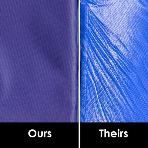 Trampoline Parts CO 8 FT 10 FT 12 FT 14 FT Universal Trampoline Spring Pad Cover Replacement, UV Resistant, Safety Foam Protection, Blue & Black Options, Compatible with Jumpzylla Trampolines in Kuwait
