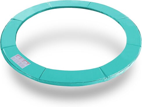Exacme Upgraded Double-Sided Trampoline Pad 8 10 12 14 15 16ft, Replacement Safety Spring Cover Round, Waterproof Tear-Resistant, No Hole for Pole in Kuwait