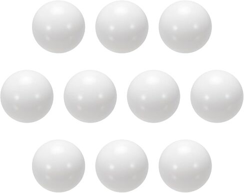 كرات POM 10pcs - [1/2 بوصة] كرة تحمل البلاستيك لاستخدام عدادات تدفق الصمامات in Saudi Arabia