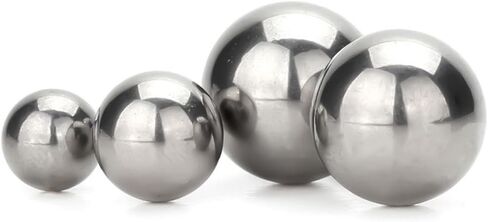 304 Stainless Steel Balls, Dia 0.5-60mm Solid Smooth Precision Bearing Steel Balls for MTB Kid Bicycle Scooter(50mm 1pcs) in Saudi Arabia