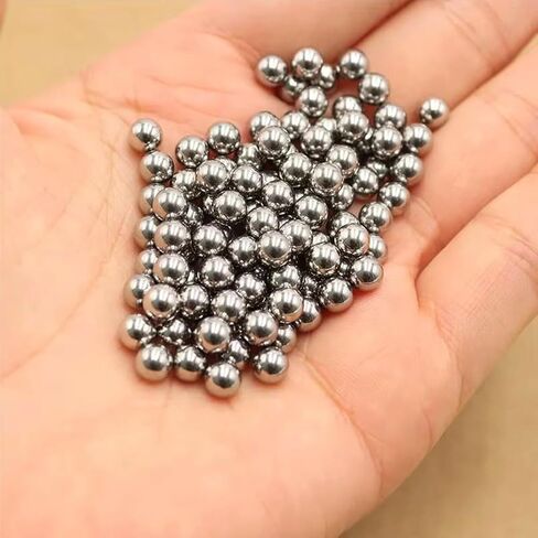 304 Stainless Steel Balls, Dia 0.5-60mm Solid Smooth Precision Bearing Steel Balls for MTB Kid Bicycle Scooter(50mm 1pcs) in Saudi Arabia