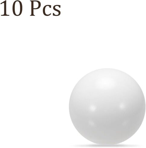 كرات POM 10pcs - [1/2 بوصة] كرة تحمل البلاستيك لاستخدام عدادات تدفق الصمامات in Saudi Arabia