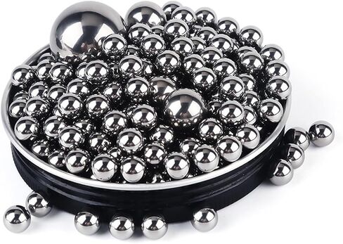 304 Stainless Steel Balls, Dia 0.5-60mm Solid Smooth Precision Bearing Steel Balls for MTB Kid Bicycle Scooter(50mm 1pcs) in Saudi Arabia