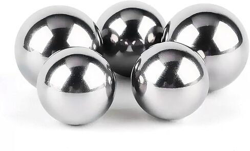 304 Stainless Steel Balls, Dia 0.5-60mm Solid Smooth Precision Bearing Steel Balls for MTB Kid Bicycle Scooter(50mm 1pcs) in Saudi Arabia