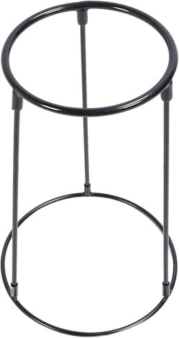 سفر Djembe Floor Stand ، Fluge Carbon Carbon Steel Stram African Stand للبالغين والمبتدئين ، المتاجر المنزلية ، القطر الداخلي العلوي 21.5 سم القطر الداخلي 29 سم in Saudi Arabia