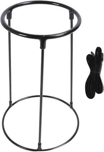 سفر Djembe Floor Stand ، Fluge Carbon Carbon Steel Stram African Stand للبالغين والمبتدئين ، المتاجر المنزلية ، القطر الداخلي العلوي 21.5 سم القطر الداخلي 29 سم in Saudi Arabia