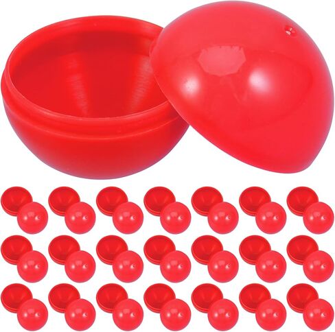 Cabilock 50pcs Plastic Bingo Balls: 3cm Raffle Balls Hollow Game Balls Lost Bingo Ball Replacements Great for Parties in Saudi Arabia