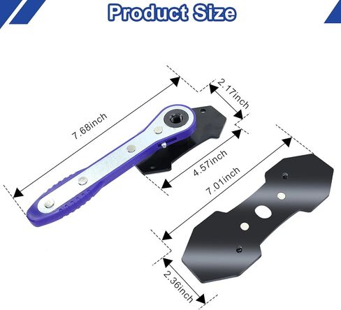 Brake Caliper Press Tool with 360 Degree Swing Ratchet, Brake Piston Compressor Tool, Brake Pad Spreader, Brake Caliper Press Ratchet with 2 Extra PCS Steel Plates Range from 1.57"-2.76", Red in Kuwait