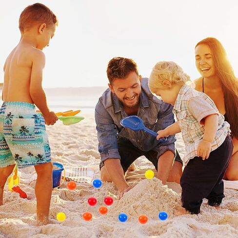 Mikikit 100pcs Hollow Bingo Balls: Openable Raffle Balls مع عدم وجود رقم - Party Game Props لآلات البيع in Kuwait