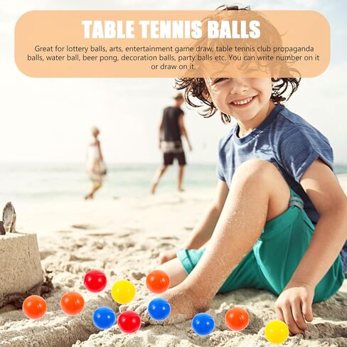 Mikikit 100pcs Hollow Bingo Balls: Openable Raffle Balls مع عدم وجود رقم - Party Game Props لآلات البيع in Kuwait