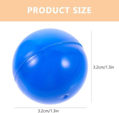 Mikikit 100pcs Hollow Bingo Balls: Openable Raffle Balls مع عدم وجود رقم - Party Game Props لآلات البيع in Kuwait