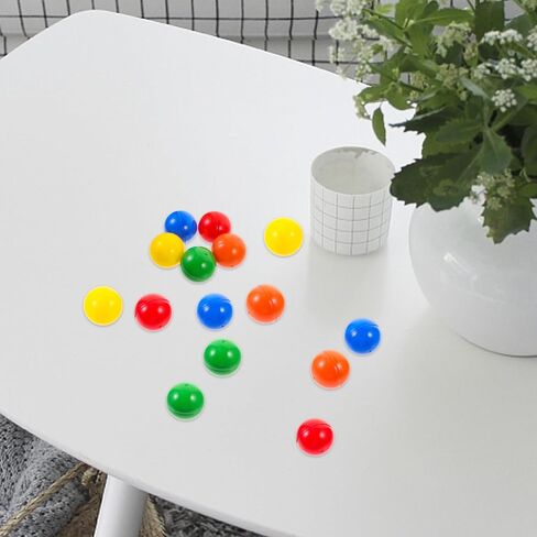 Mikikit 100pcs Hollow Bingo Balls: Openable Raffle Balls مع عدم وجود رقم - Party Game Props لآلات البيع in Kuwait