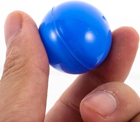 Mikikit 100pcs Hollow Bingo Balls: Openable Raffle Balls مع عدم وجود رقم - Party Game Props لآلات البيع in Kuwait