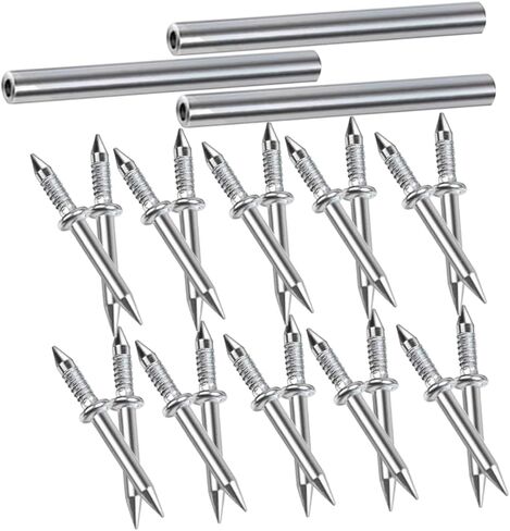LIFKOME 300pcs Double Head Skirting Nails Baseboard Nails Installation Sleeves for Drywall in Saudi Arabia