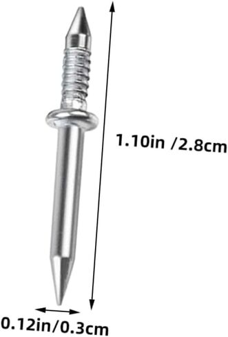 LIFKOME 300pcs Double Head Skirting Nails Baseboard Nails Installation Sleeves for Drywall in Saudi Arabia