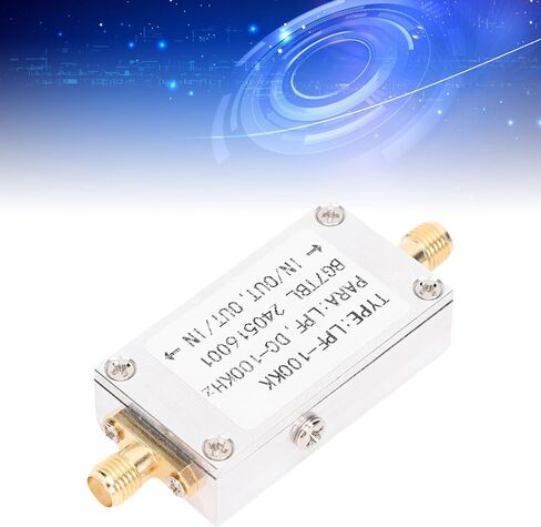 VBESTLIFE LOW PASS FILTER ، LPF 100KK 50 OHM SMA LOW PASS FILTER ، DC-100KHz ، Aluminium Alloy ، لنقل الإشارة in Saudi Arabia