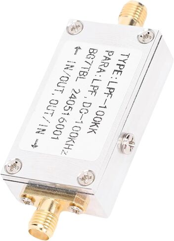 VBESTLIFE LOW PASS FILTER ، LPF 100KK 50 OHM SMA LOW PASS FILTER ، DC-100KHz ، Aluminium Alloy ، لنقل الإشارة in Saudi Arabia