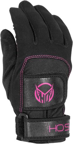 Ho Pro Grip Womens Waterski Gloves Black/Pink SZ L in Saudi Arabia