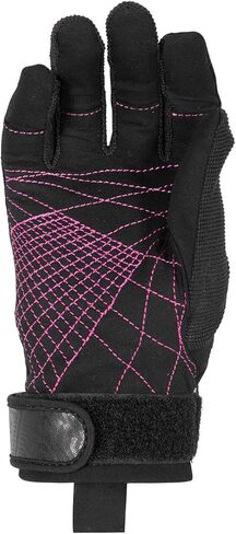 Ho Pro Grip Womens Waterski Gloves Black/Pink SZ L in Saudi Arabia