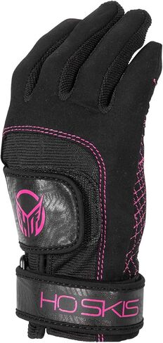 Ho Pro Grip Womens Waterski Gloves Black/Pink SZ L in Saudi Arabia