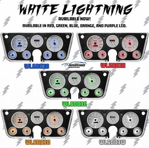 IntelliTronix 1967-1972 Chevy C10 Pickup Truck Gauge Gauge Panel Dash Cluster (Teal) in Kuwait