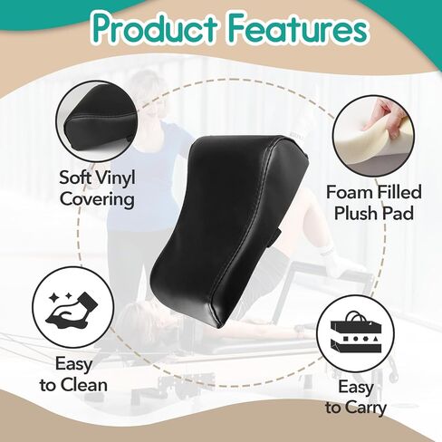 Pilates Pilates Pilates Head and Device Pillow - وسادة Pilates Pillows الأساسية - الإضافات الإضافية لتمرين بيلاتيس المحسّن - وسادة بيلاتيس للتدريب على الصالة الرياضية المنزلية in Kuwait