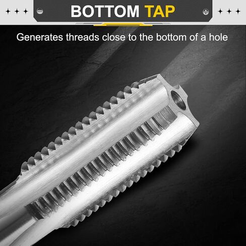 UXCELL HAND BOTTOR TAP 9/16-16 BSF 2B BOTTING BOTTORING TELLING TAPS HIPE FEAD HSS6542 in Kuwait