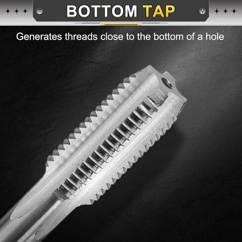 UXCELL HAND BOTTOR TAP 9/16-16 BSF 2B BOTTING BOTTORING TELLING TAPS HIPE FEAD HSS6542 in Kuwait