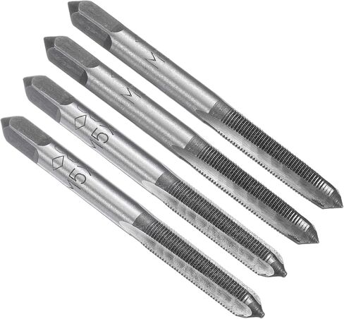 uxcell 2 set metric hand taps ، m5 x 0.5 H2 Thread taper + bottom tap in Saudi Arabia