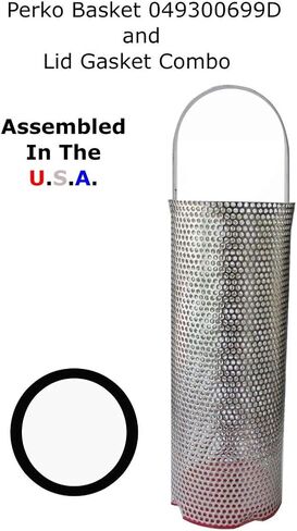 Perko 304 Stainless Steel Basket Strainer Only in Kuwait