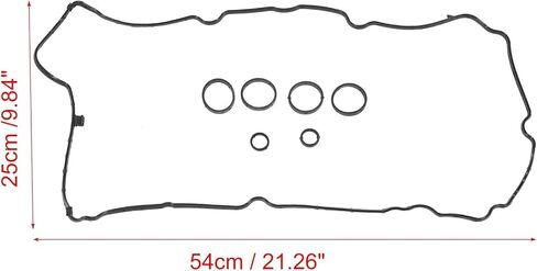 AMCC Valve Cover Gasketw/Grommets Sets Suitable for MINI W10 W11 Engines 1.6L 1.6T R50 R53 R52 2002-2008 MINi Replaces:11121485838 11127513066 in Saudi Arabia