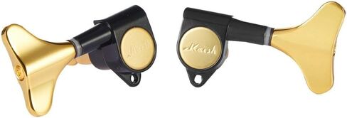 KAISH 5 String 3R2L 18:1 Sealed Bass Tuners Bass Guitar Tuning Keys Tuning Machine Heads for Ibanez/Yamaha Style Acoustic/Electric Bass Chrome in Saudi Arabia