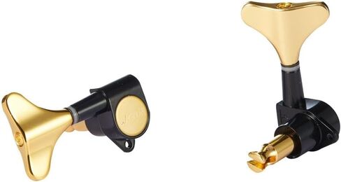 KAISH 5 String 3R2L 18:1 Sealed Bass Tuners Bass Guitar Tuning Keys Tuning Machine Heads for Ibanez/Yamaha Style Acoustic/Electric Bass Chrome in Saudi Arabia