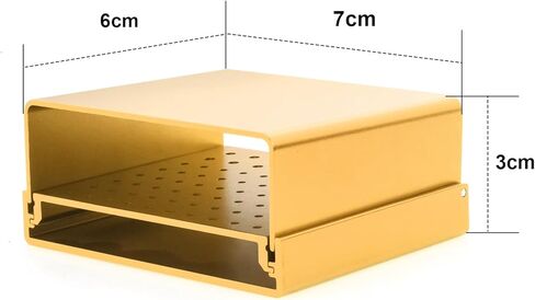 76 Holes Dental Burs Holder Block Cleaning Stand Drill Storage Boxs FG Bur Autoclavable Organizer (Silver) in Saudi Arabia