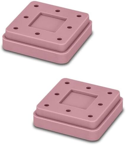 2 PCS Dental Bur Block Silicone Sidicon Magnetic Autoglavable 8 قدرة لحامل Bors Brs Brs (الأرجواني) in Kuwait