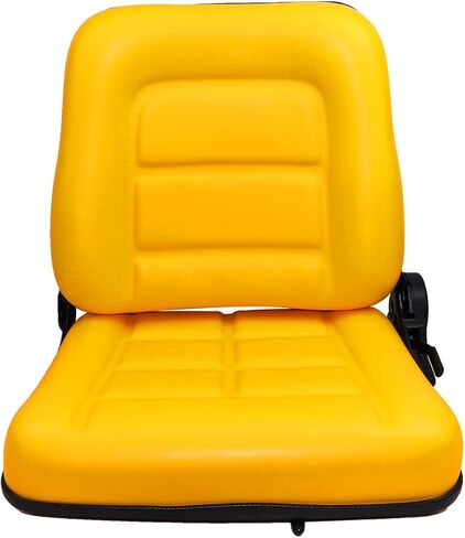 Tractor Seat,Universal Lawn Mower and Forklift Seat with Adjustable Back,Armrest,Slide Rail And Safety Belt,for Tractor,Mower,Excavator,Bucket,Dozer in Saudi Arabia