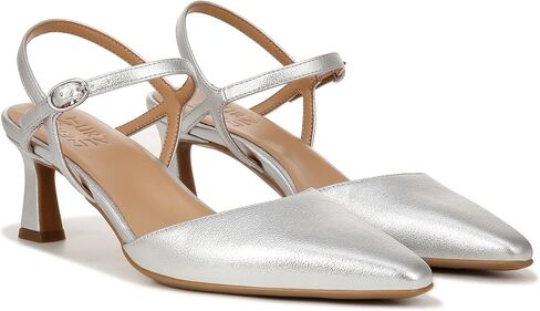 Naturalizer Women's Tara Pointed Toe Kitten Heel Ankle Strap Pump in Saudi Arabia