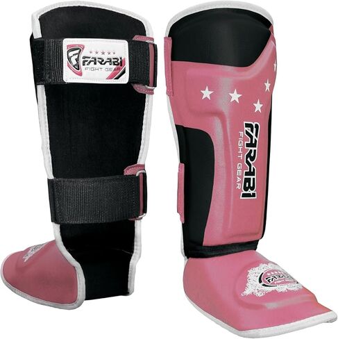 Farabi Sports Shin Instep Kids Junior MMA Kick Boxing Shin Guard Training Shin Protector Guards in Kuwait
