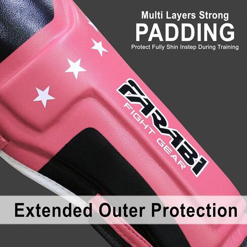 Farabi Sports Shin Instep Kids Junior MMA Kick Boxing Shin Guard Training Shin Protector Guards in Kuwait