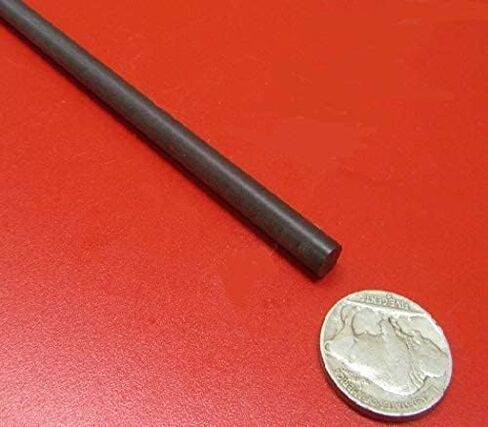 Micarta xx Paper Paperlic Round Rod 1/4 "(.250") القطر × 48 "طول 4 وحدات 16 قدمًا المجموع in Saudi Arabia