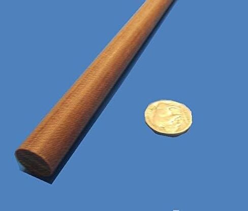 Micarta Canvas Ce Phenolic Round Rod .562 "(9/16") القطر × 48 "طول 2 وحدات 8 أقدام المجموع in Saudi Arabia
