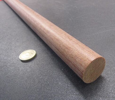 Micarta Canvas CE Phenolic Round Rod 1.25" (1-1/4") Diameter x 48" Length 1 Unit in Saudi Arabia