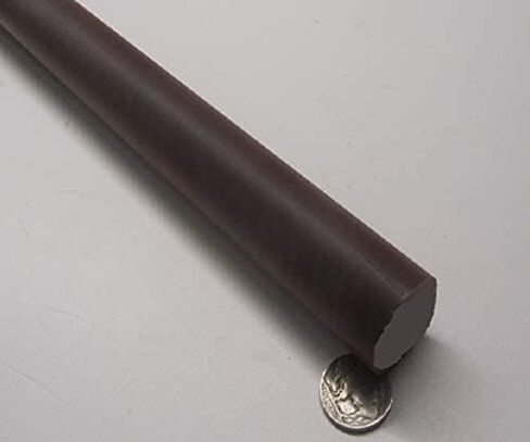 Micarta XX Paper Round Round Rod 1-1/4 "(1.25") القطر × 48 "طول 1 وحدة in Saudi Arabia
